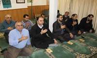 قرائت حدیث شریف کساء در معاونت غذا و دارو دانشگاه گیلان