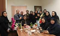 دیدار صمیمی معاون غذا و دارو گیلان با کارکنان و تقدیر از آن ها