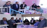 عیادت معاون غذا و دارو دانشگاه علوم پزشکی گیلان از بیماران
