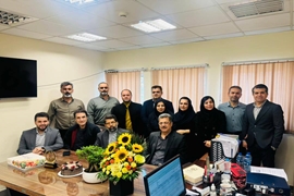 تقدیر از کارکنان واحد مالی معاونت غذا و دارو به مناسبت روز حسابدار